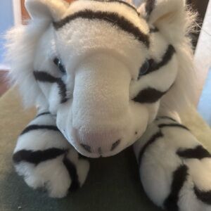 Vintage Huge 26 in. Siegfried and Roy Mirage Bengal Tiger with blue eyes plush